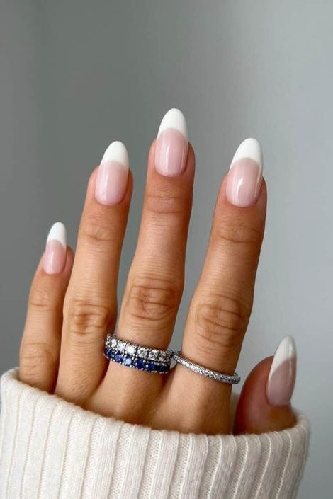 Classic French Tip Old Money Nails