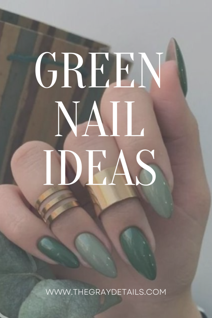Green Nail Ideas for 2024