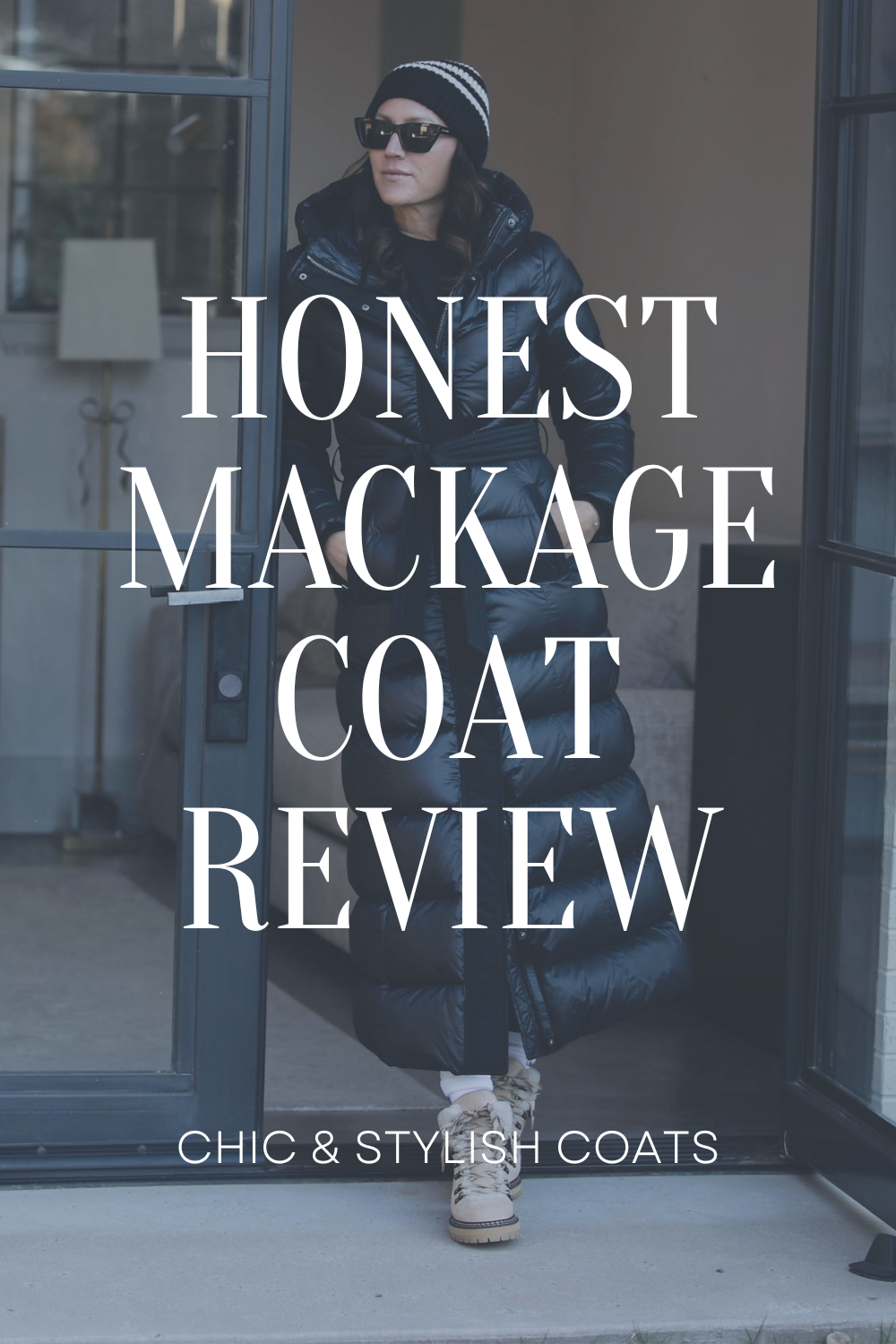 Mackage Coat Review the gray details Neutral Daily Outfit Guide