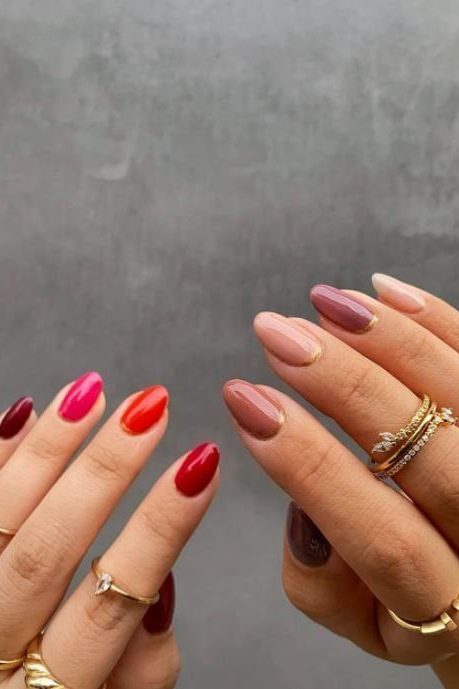 pink multi color vday nails edited