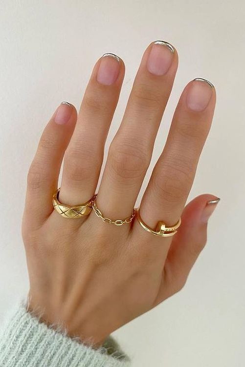 Skinny French Nails