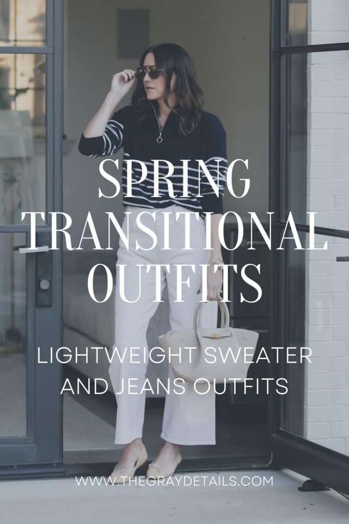 Weekend Chic Lightweight Sweater and Jeans Outfits