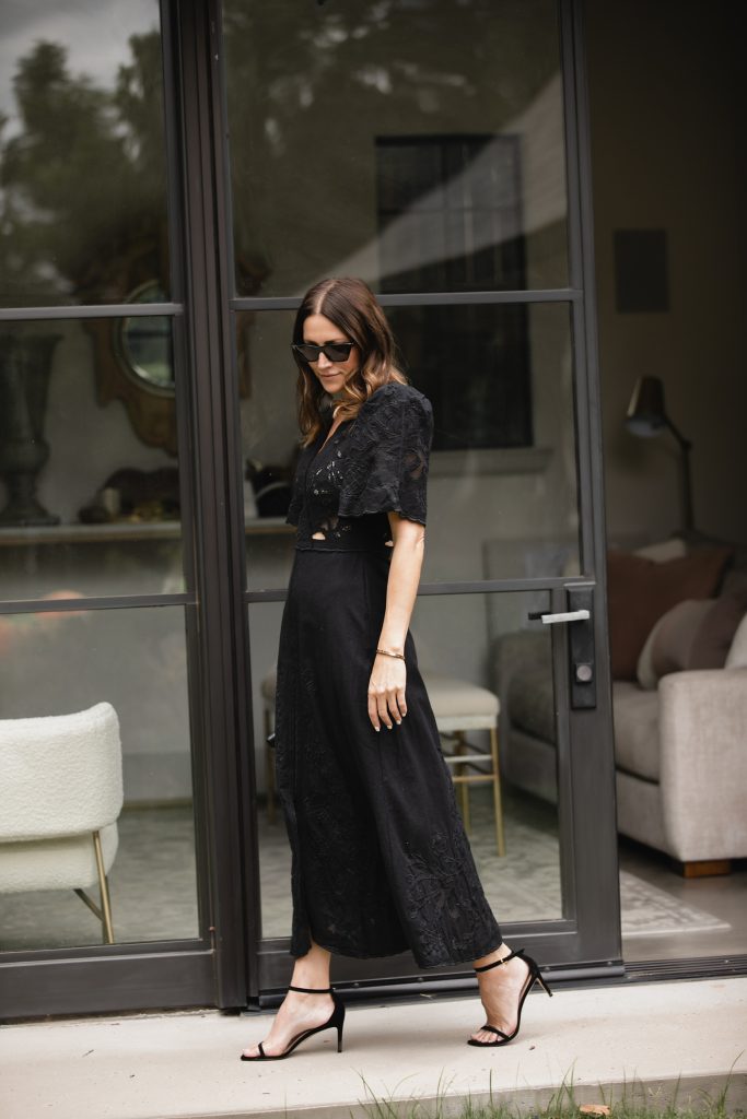 Black Maxi Dress Outfit