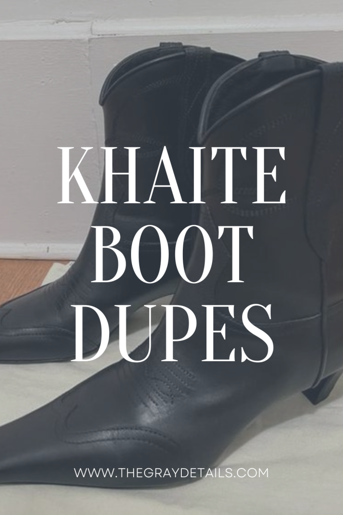 KHAITE BOOT DUPES