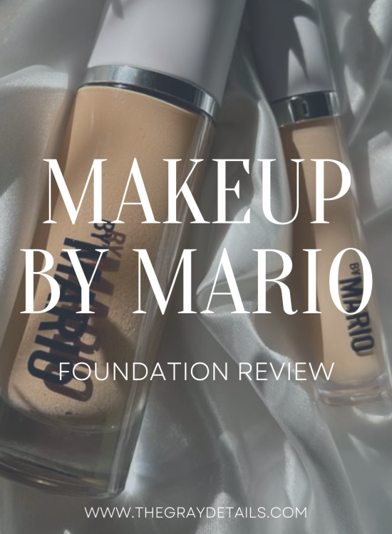 Makeup by Mario Foundation Review