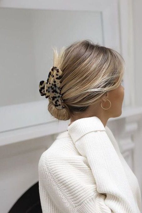 Claw Clip Accessories Old Money Hairstyles for Women