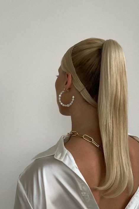 Elegant Ponytail hairstyle