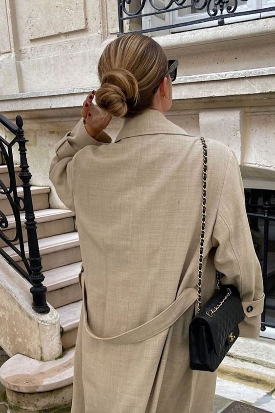 Sleek Bun hair