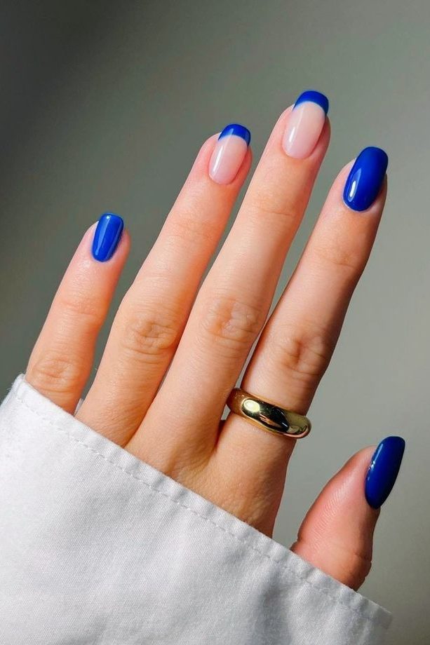Electric Blue Nails | Best Spring Nail Colors for 2024
