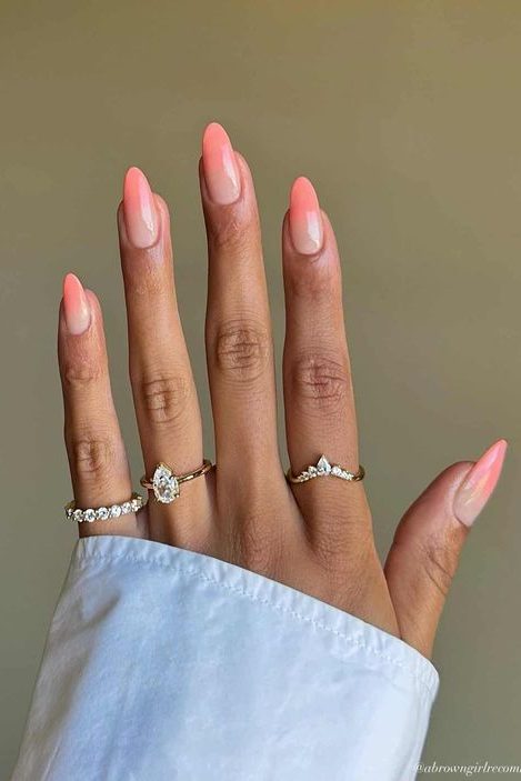 Peach Nails | Best Spring Nail Colors for 2024
