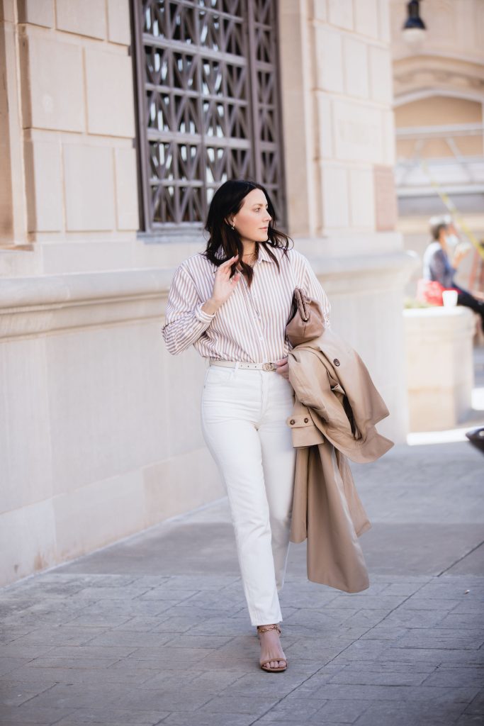 white jeans outfits