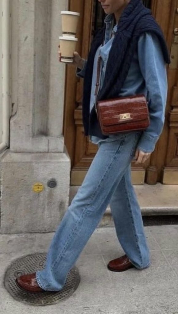 Denim on Denim Outfit