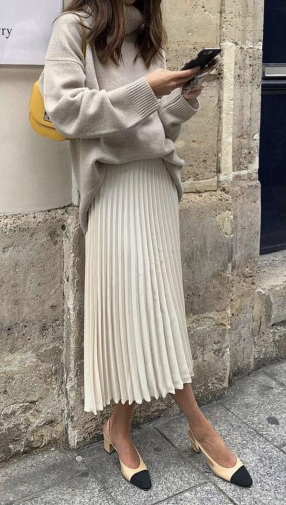 White Skirt Outfits
