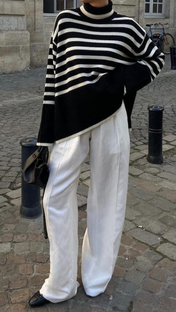 Striped Sweater Outfits