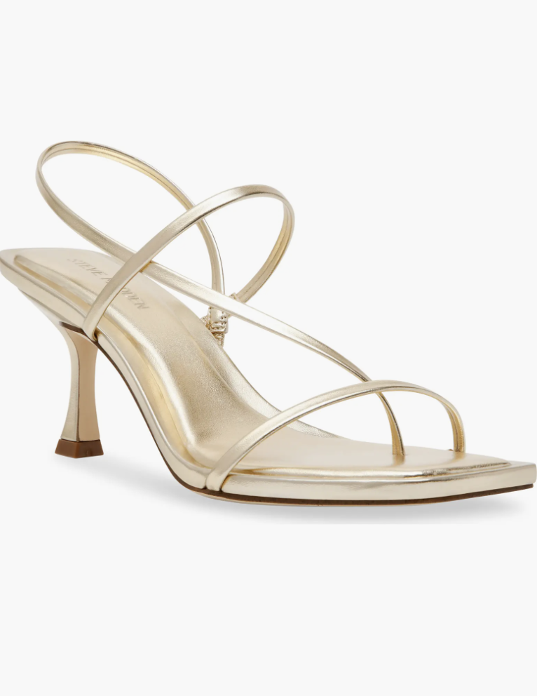 Metallic Heels gold