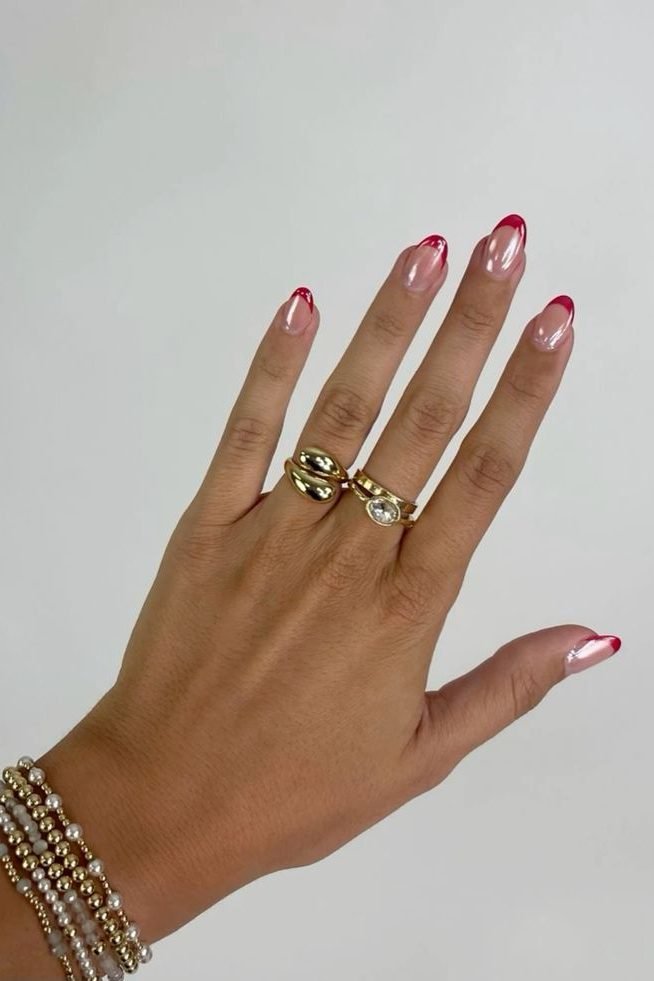 red french tips