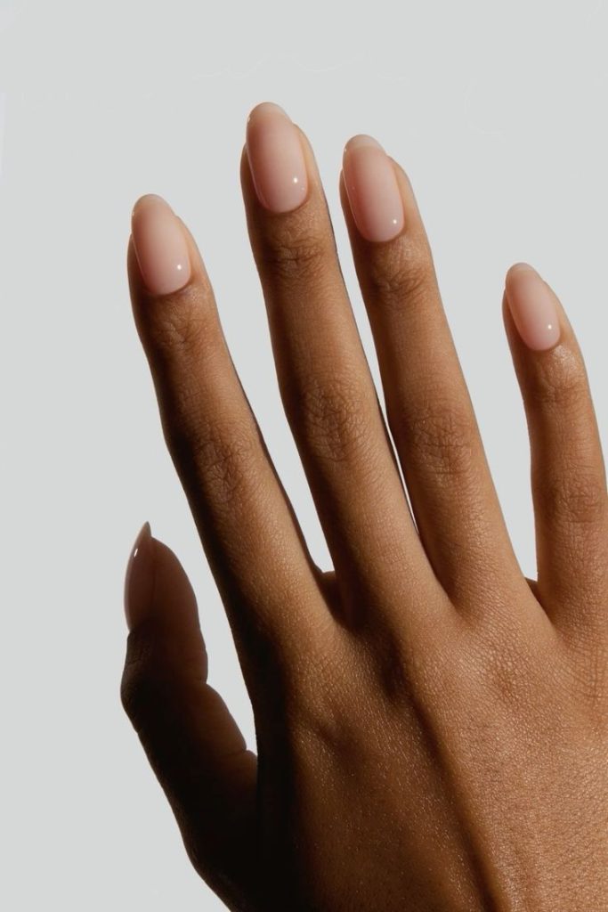 sheer manicure
