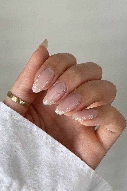 floral nails