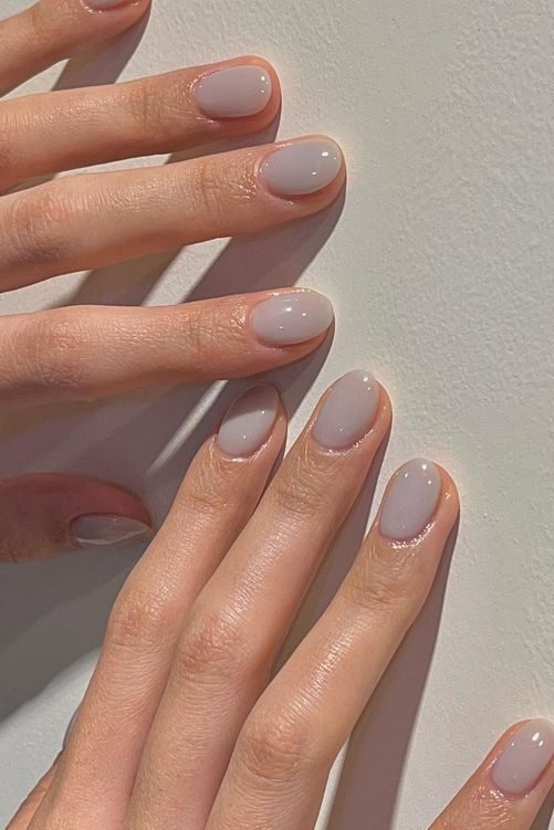 gray nail ideas