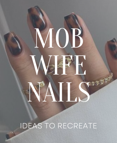 Mob Wife Aesthetic Nails