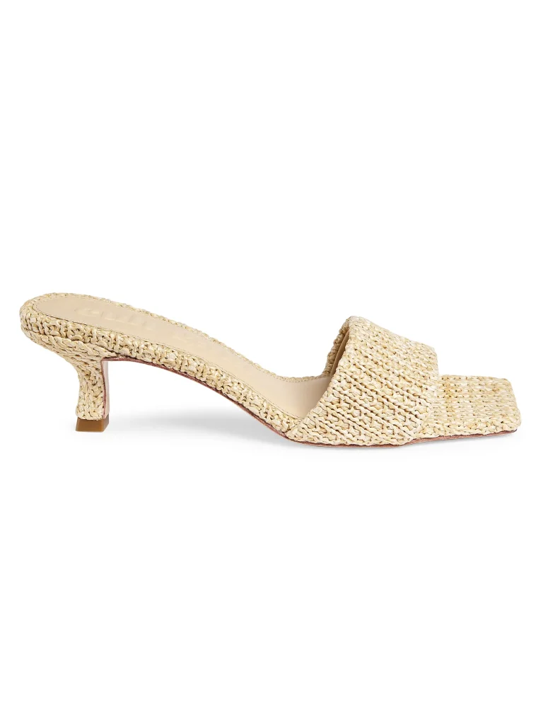 Raffia Heels sandals | Shoes to Wear With Maxi Dress