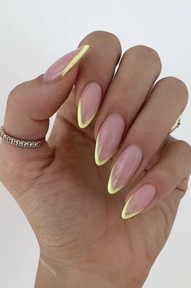 bright Spring Break Nails