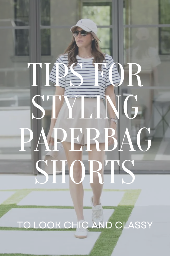 How to Style Paper Bag Shorts