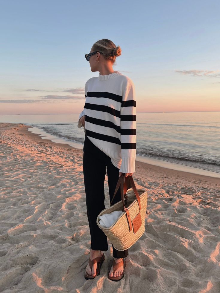 Striped Sweater Outfits