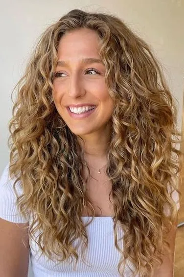 curly medium length | Medium Length Hairstyles For Women Over 40