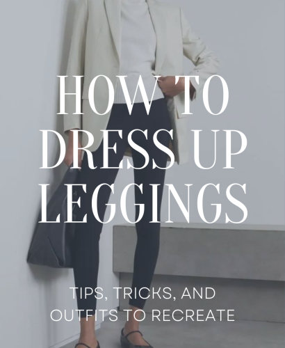 How To Dress Up Leggings
