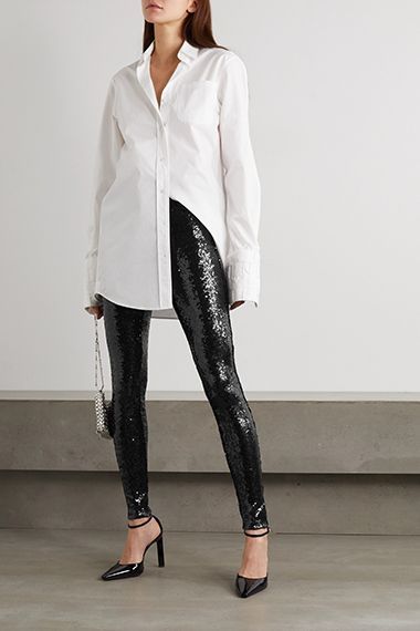 How To Dress Up Leggings for a party