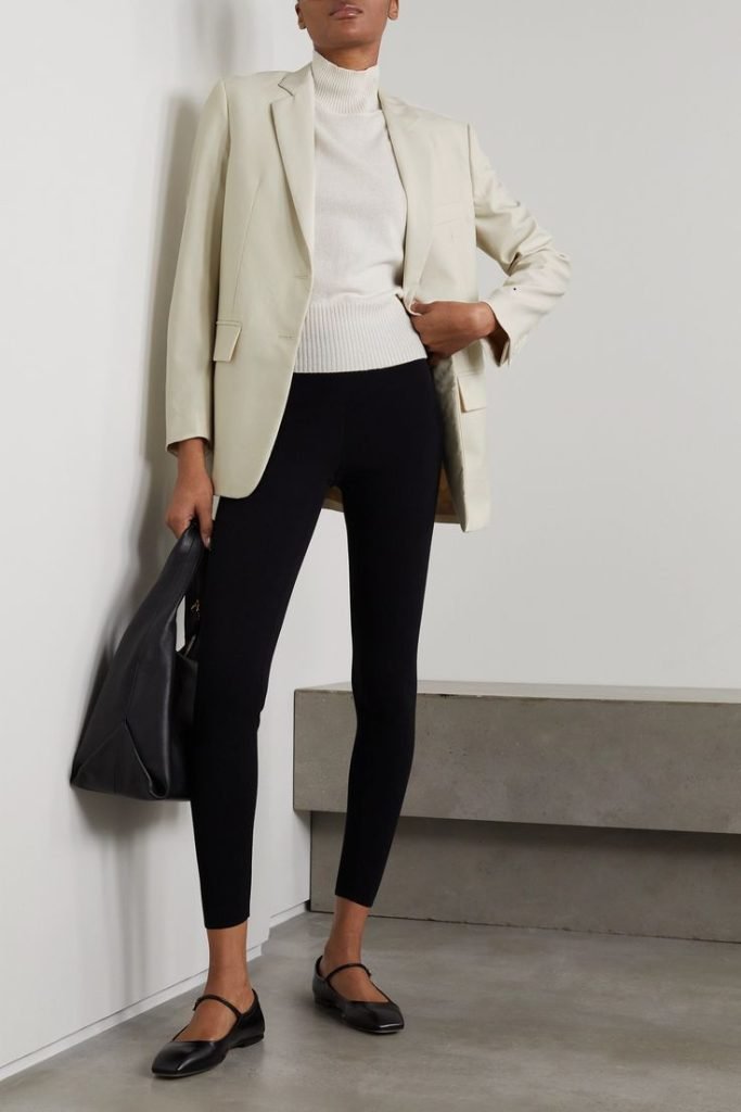 How To Dress Up Leggings for work