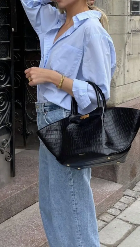 Blue Button Down Outfits