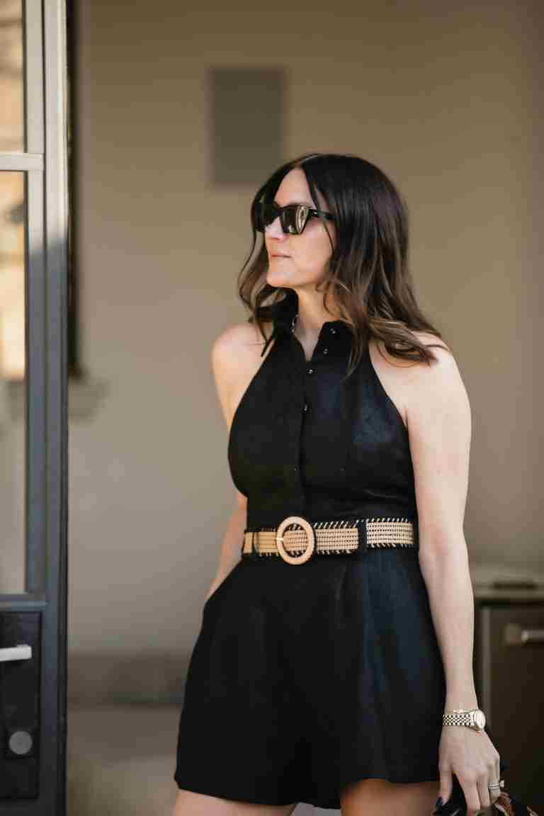 Boho Romper Linen Romper main image 0