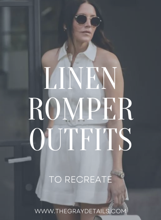 Linen Romper Outfits
