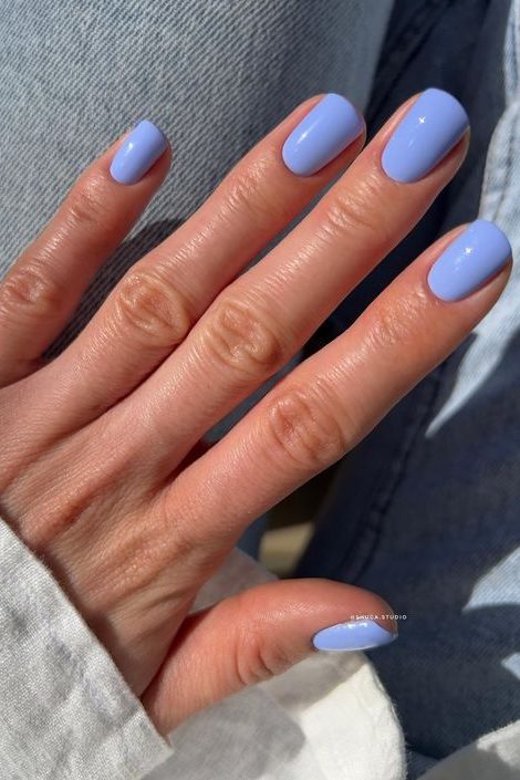 Sky Blue nails ideas