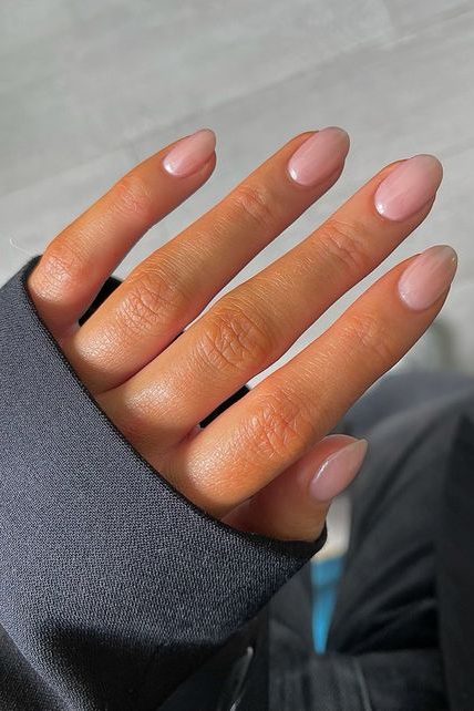 Classy Nude May Nails