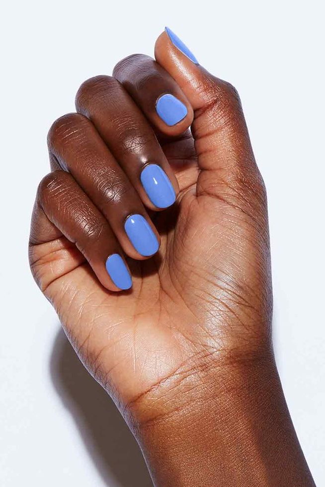 Sky Blue nails