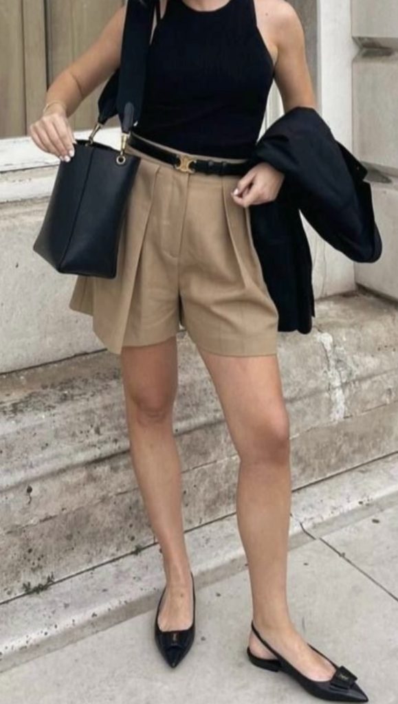 May Outfits inspiration to recreate - tank top and shorts