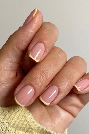 skinny french tip nail ideas