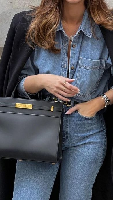 denim on denim spring style