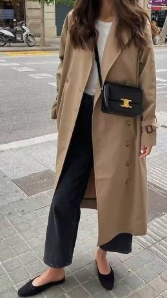 Tan Trench Coat for Spring