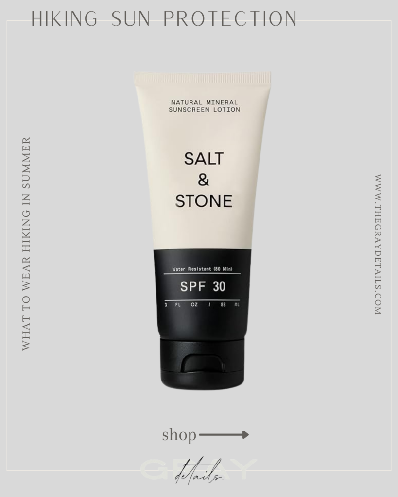 Hiking Sun Protection