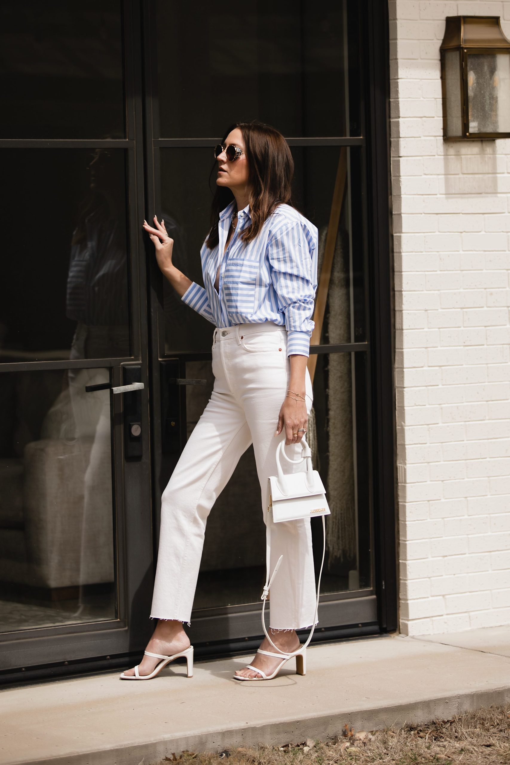 White Denim Outfits for Spring and Summer
