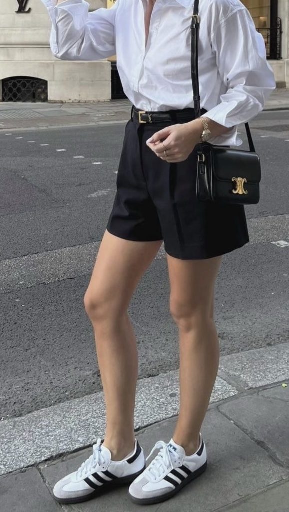 Black Shorts Outfit