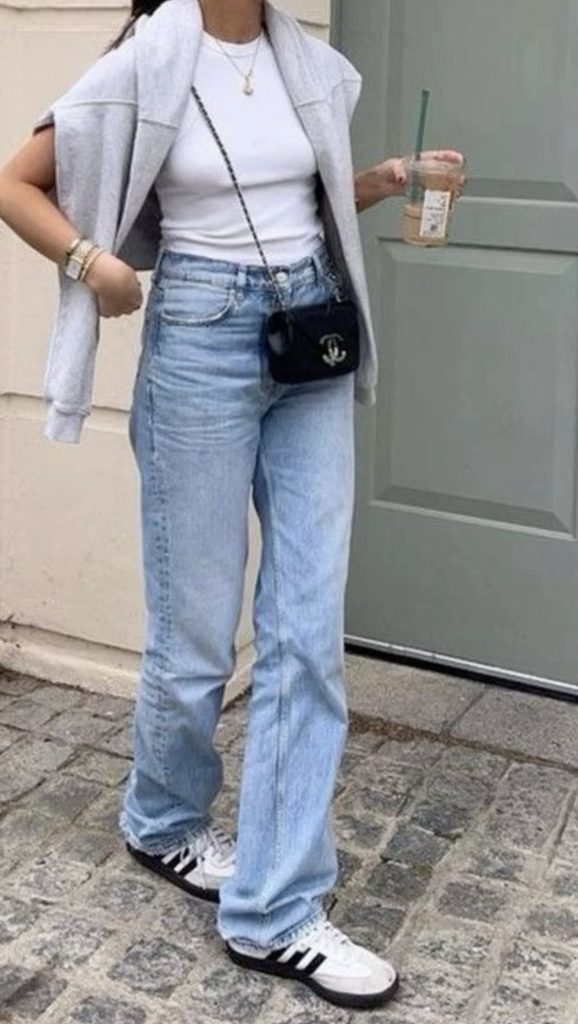 Jeans and Sweater