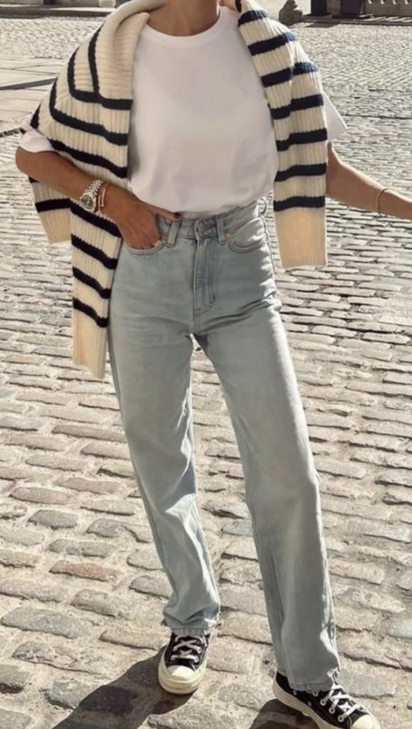 Jeans and a Sweater Outfit