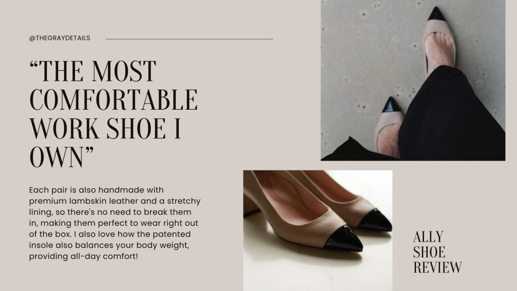 Ally shoes comfortable work shoe