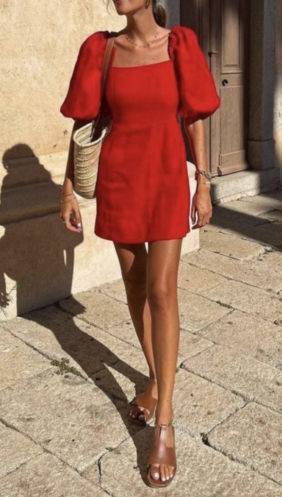 Red Dress Outfit