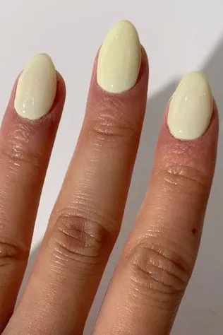 butter yellow nail color